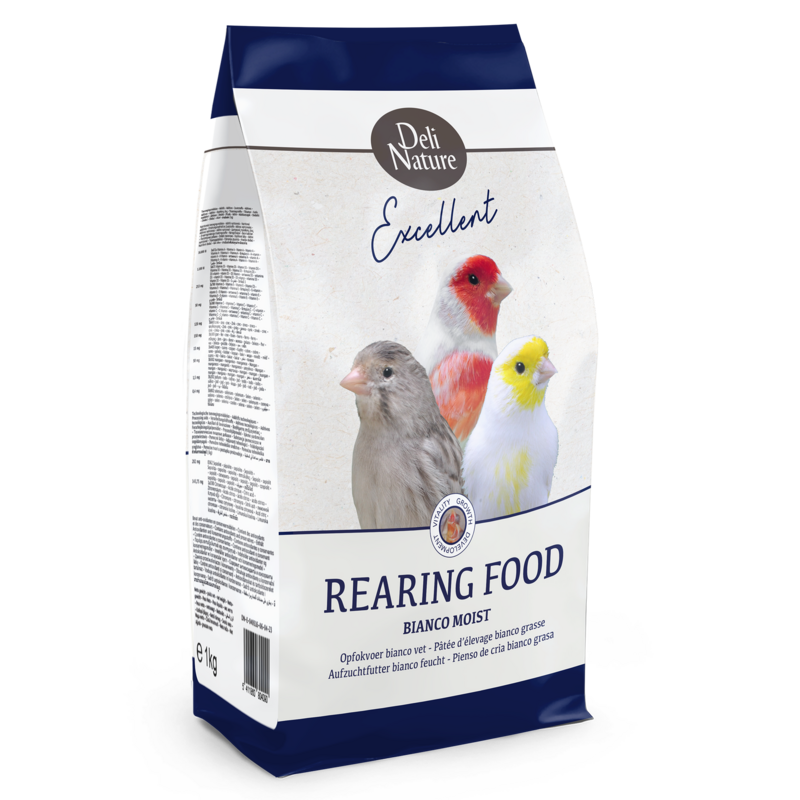 Deli Nature Rearingfood Bianco Moist 1kg